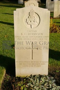Brookwood Military Cemetery - ROBINSON, K C