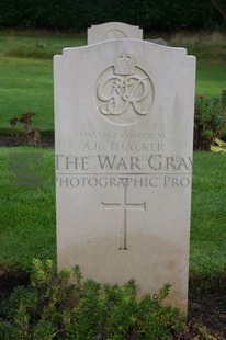 Brookwood Military Cemetery - THACKER, E R
