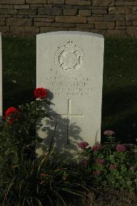 Messines Ridge British Cemetery - Allston, G