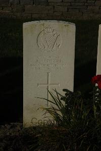 Messines Ridge British Cemetery - Barton, F