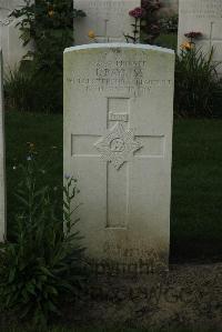 Messines Ridge British Cemetery - Bayliss, J