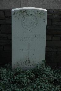 Messines Ridge British Cemetery - Becker, J O G