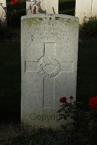 Messines Ridge British Cemetery - Bowles, Percival McLaren