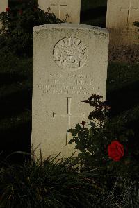 Messines Ridge British Cemetery - Bradley, John Ramsden