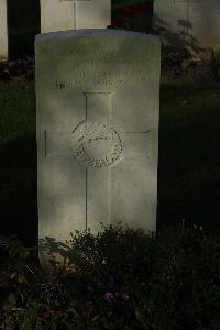 Messines Ridge British Cemetery - Burgess, William John
