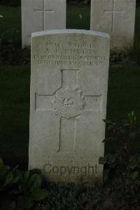Messines Ridge British Cemetery - Buxton, Albert Leonard