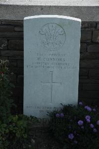 Messines Ridge British Cemetery - Connors, M