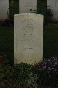 Messines Ridge British Cemetery - Corney, James Allen