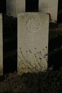 Messines Ridge British Cemetery - Dickie, Adam