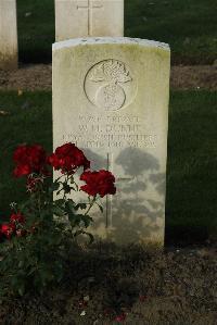 Messines Ridge British Cemetery - Dunne, W M