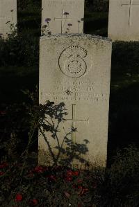 Messines Ridge British Cemetery - Edwards, W