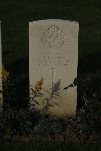 Messines Ridge British Cemetery - Evans, Fred