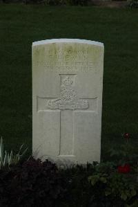 Messines Ridge British Cemetery - Evans, S W