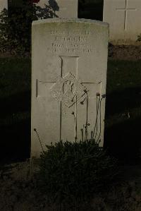 Messines Ridge British Cemetery - Foggin, J