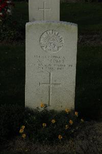 Messines Ridge British Cemetery - Forbes, A E