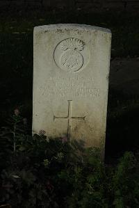 Messines Ridge British Cemetery - Galvin, T
