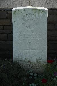 Messines Ridge British Cemetery - Garbett, Amos Henry