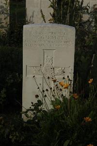 Messines Ridge British Cemetery - Garnett, Walter