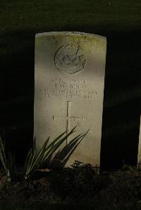 Messines Ridge British Cemetery - Hadden, J