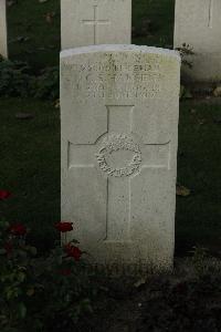 Messines Ridge British Cemetery - Hansen, Carl Stephen
