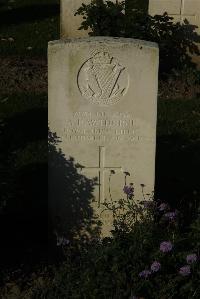 Messines Ridge British Cemetery - Hawthorne, A