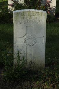 Messines Ridge British Cemetery - Heath, Fredrick