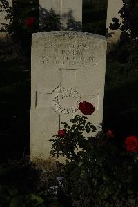 Messines Ridge British Cemetery - Irving, Augustus