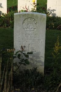 Messines Ridge British Cemetery - Jackson, Thomas