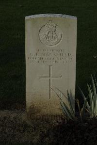 Messines Ridge British Cemetery - Mansfield, G E