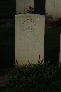Messines Ridge British Cemetery - McCafferty, Thomas Edward