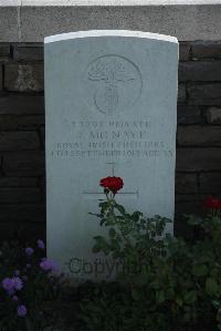 Messines Ridge British Cemetery - McNaye, John