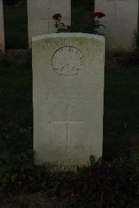 Messines Ridge British Cemetery - McWilliam, G