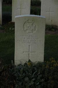Messines Ridge British Cemetery - Morgan, J E