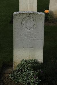 Messines Ridge British Cemetery - Nolan, John