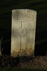 Messines Ridge British Cemetery - O'brien, Richard Stanton