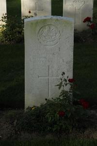 Messines Ridge British Cemetery - Page, G F