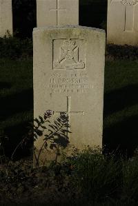 Messines Ridge British Cemetery - Prosser, H