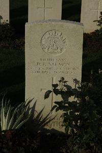 Messines Ridge British Cemetery - Salmon, Dudley Frederick