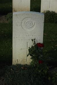 Messines Ridge British Cemetery - Sanderson, J C