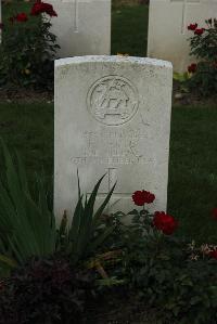 Messines Ridge British Cemetery - Shute, F
