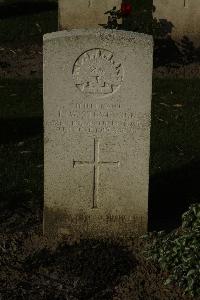 Messines Ridge British Cemetery - Stevenson, Francis Walter