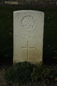 Messines Ridge British Cemetery - Tate, A