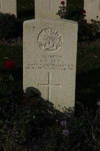 Messines Ridge British Cemetery - Tuck, Frederick Clifford Clyde