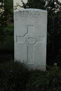 Messines Ridge British Cemetery - Warnock, Herbert David