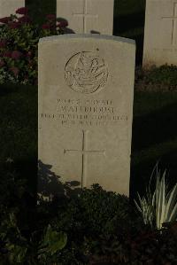 Messines Ridge British Cemetery - Waterhouse, J