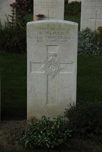 Messines Ridge British Cemetery - Weaver, H