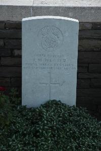Messines Ridge British Cemetery - Webber, T M