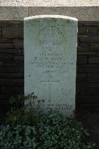 Messines Ridge British Cemetery - White, Frederick George Woodbine