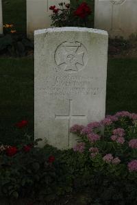Messines Ridge British Cemetery - Whitson, J