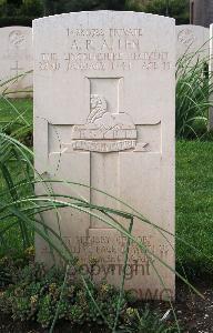 Minturno War Cemetery - Allen, Alfred Robert
